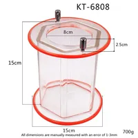 Capacity 3 kg Rotary Drum/Bucket For KT-6808 Tumbler For Polishing Machine, Jewelry Polishing Barrel 2