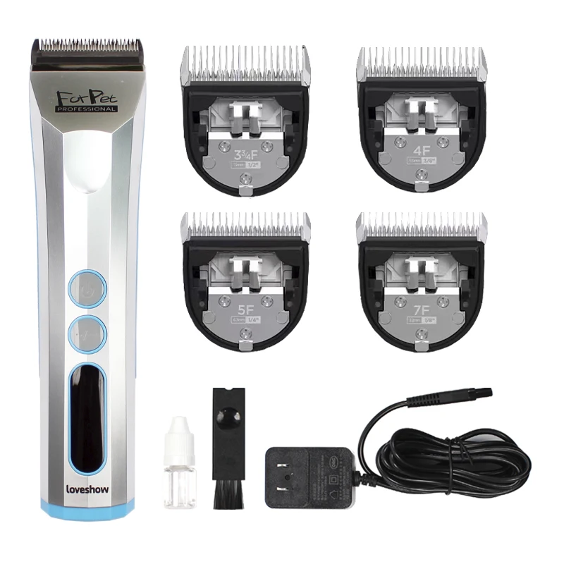 L5-lovehow Animal Professional Rechargeable Electric High Speed Electronic Clippers for Pet Cat and Dog Hair Trimmers