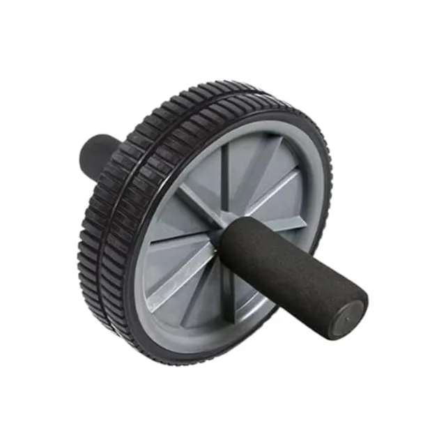 Daiwa Felicity Core Fitness Dual Ab Wheel Dual-Wheel Ab Roller for Core Strength and Full-Body Workout Strengthens Abs, Oblique