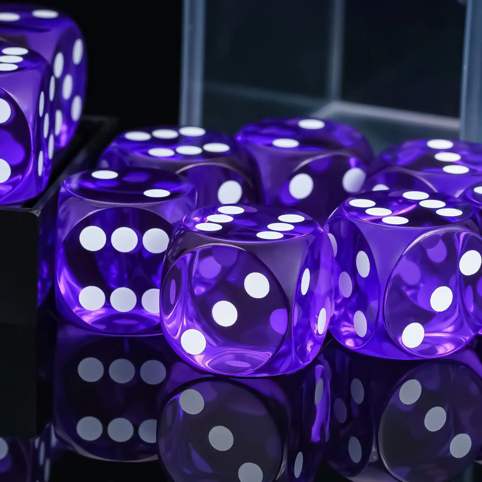 Game Dice Dice Set Resin Dots D6 Precision Dices Transparent Six Sides Dice Round Corner 4PC 16mm Standard D6 for RPG Board Game Club Bar Gambling