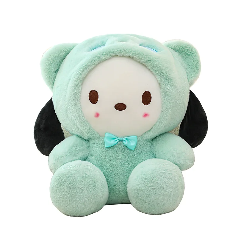 30Cm Miniso Sanrio Pochacco Cinnamoroll Plush Pillow Plush Doll Toy Interior Decoration Ornaments Festival Birthday Gift