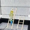 1PC Birds Toy Wooden Ladders Swing Scratcher Perch Climbing 3/4/5/6 Ladder Bird Cage Hamsters Parrot Toys Hanging Pet Supplies 1