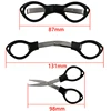 1PCS Mini Household Small Scissors Portable Folding Storage Scissors Sharp Stainless Steel Blades Sewing Fishline Scissor Tool 6