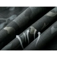 Ensembles tactiques pour hommes, chemises de Combat multi-poches + pantalons Cargo, camouflage, résistant à l'usure, coupe-vent, ensemble d'entraînement de chasse 6