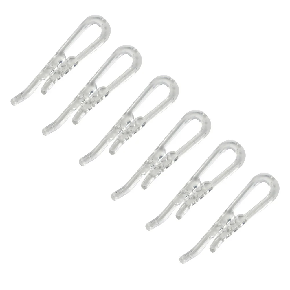 

Plastic Transparent Clip Clear Multifunction Stockings Cloth Clip Toothed Clothespin for Shirt Bra Briefs Sock Pants