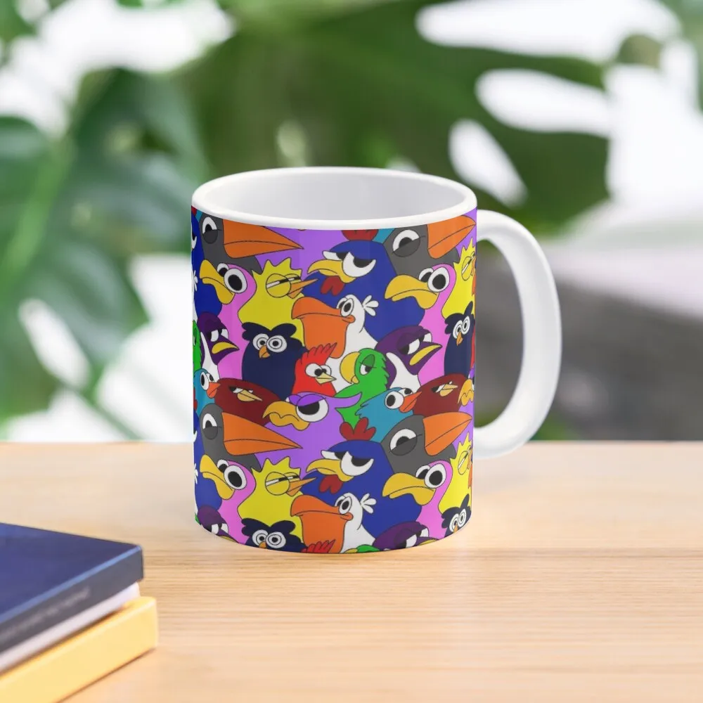 

Colorful Flock 2 Coffee Mug Thermal For Cups For Tea Mixer Mug