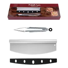 

Stainless Steel Pizza Cutter Slicer & Knife Tools With Sheath Kitchen Gadget Pizza Accessories Oven Tools Sharp