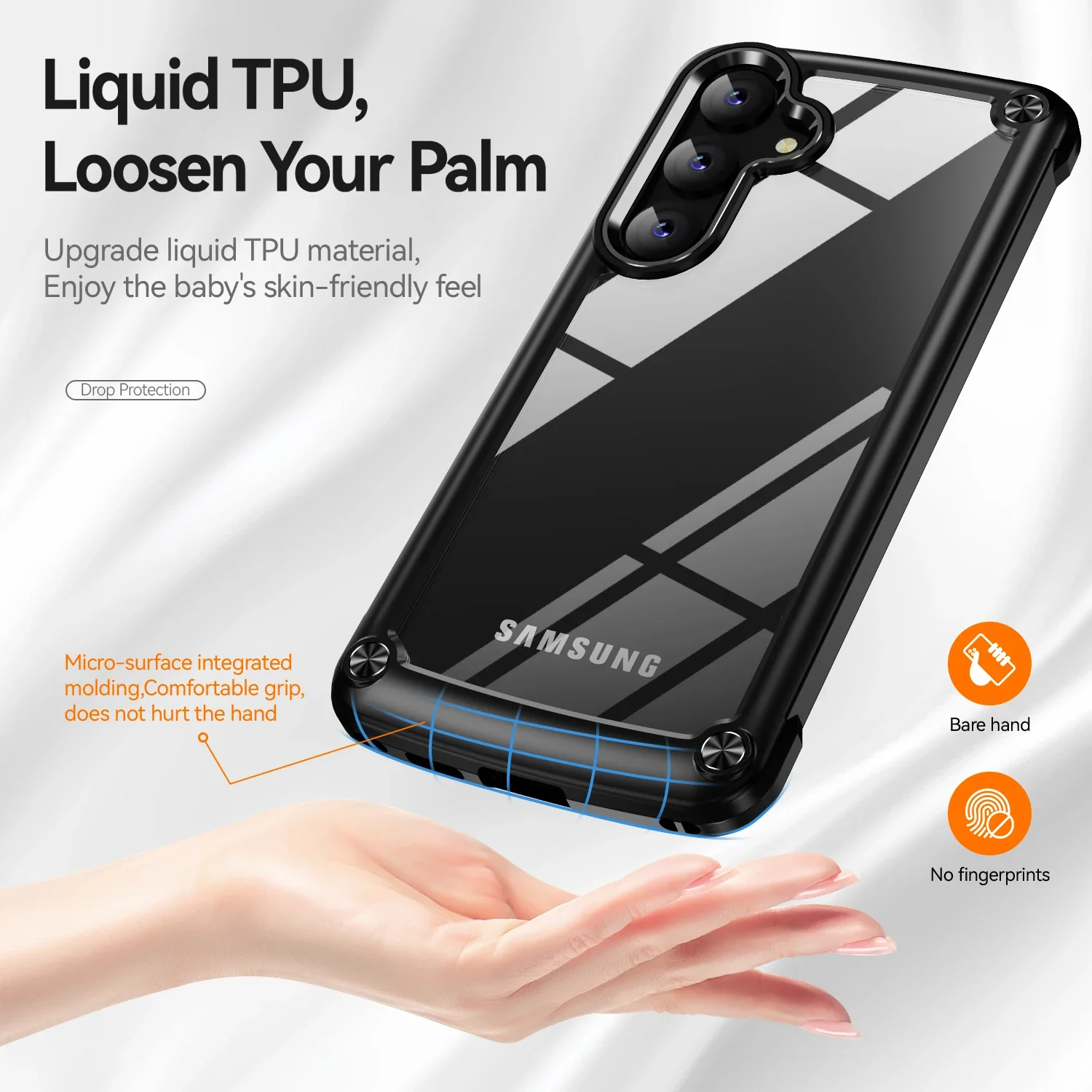Armor Military Grade Clear Protective Phone Case