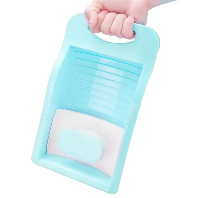 Socks Washboard PP Wash Board For Hand Washing Clothes Portable Laundry Board Wash Basin For Home Dormitory Travel