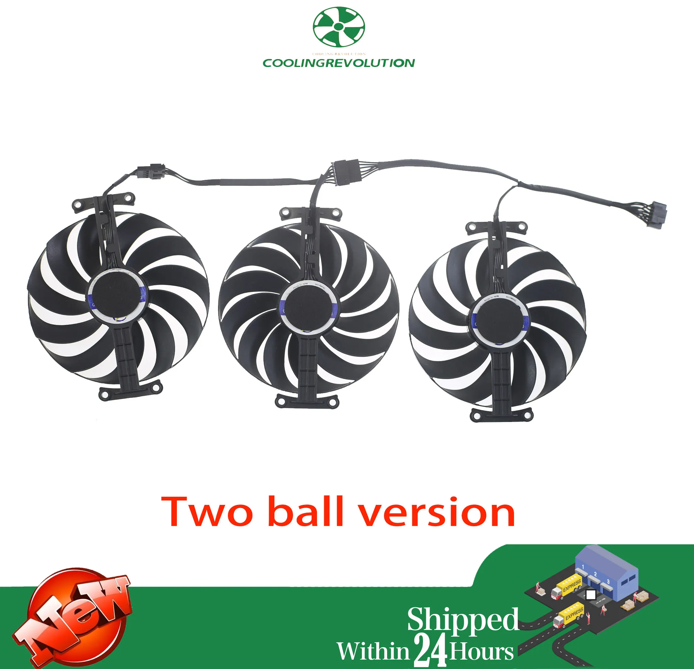 ASUS Radeon RX 6800 XT 16GB 3連ファン 95MM RX6700XT RX6800 RX6900XT Graphics fan for ASUS TUF