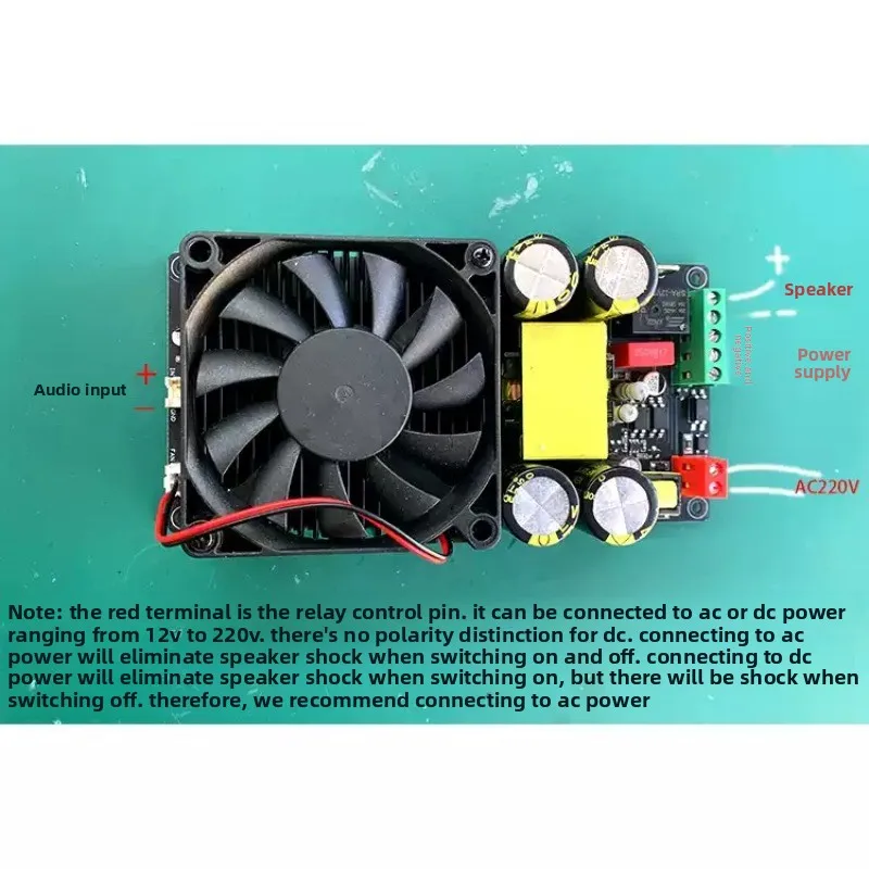 HIFI Fever 고출력 디지털 파워 앰프 모노 2000W 울트라 IRS2092S 스테이지 파워 앰프 보드 서브우퍼