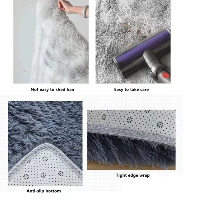 Tie-Dye Fluffy Area Rug 6