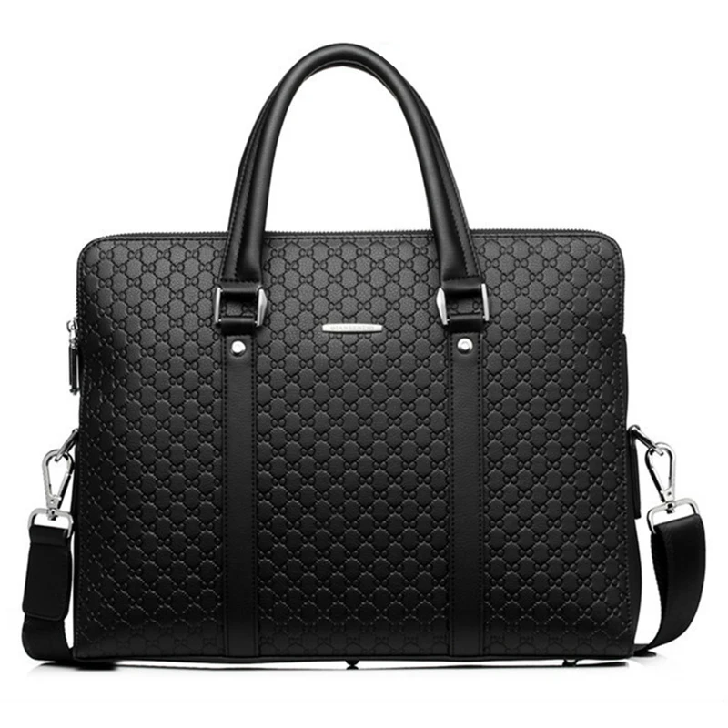 Brand Bag Copy Women's Laptop Bag for Men Suitcase Men's Executive Briefcase  Replica Brand Bags 2023 Handbag Man Leather Genuine - AliExpress