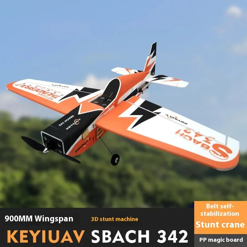 Keyiuav Sbach 342 Pp Material Magic Board Like Real Machine 3d Special Effects Fixed Wing Machine With Self Stabilization 2
