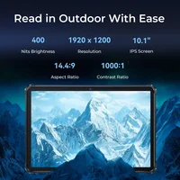 Oukitel RT7 TITAN 4G Rugged Tablet 10.1 Inch FHD+ Display 32000mAh Battery 8GB RAM 256GB Storage Android 13 32MP+48MP Camera 2