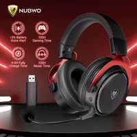 NUBWO G07 Wireless Headsets Gamer with Microphone 3D Surround Sound Noise Cancelling Gaming Headphones for PS5,PS4,PC,Mac
