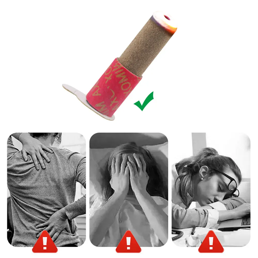 180Pcs Mini Moxa Tubes Self Sticks Chinese Micro Smoke Moxibustion Stickers Chinese Massager Therapy Health Care