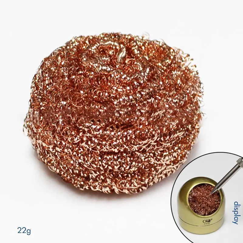 Cleaner Solder Tip Cleaning Steel Wire Sponge Balls Welding Soldering