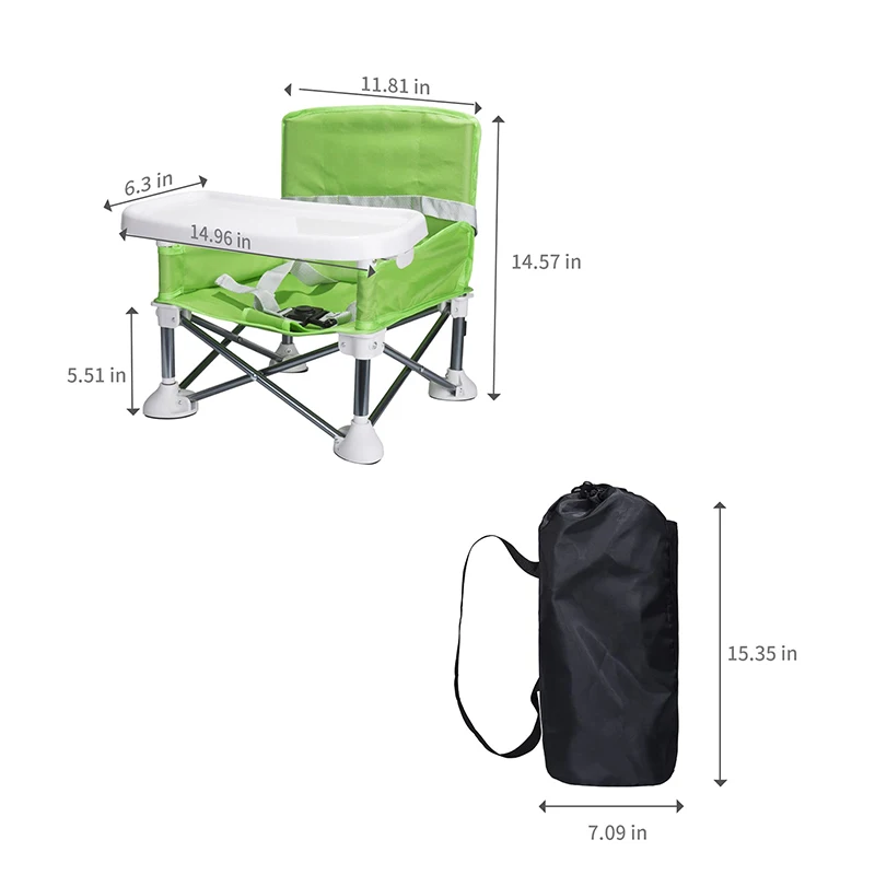 Folding Chair Baby Foldable Portable Dining Chair