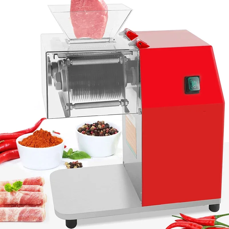 Electric Meat Slicer Machine Commercial Meat Cutting Stainless Steel Meat Grinder Shredder Multi Function Meat Chopper 220v 5