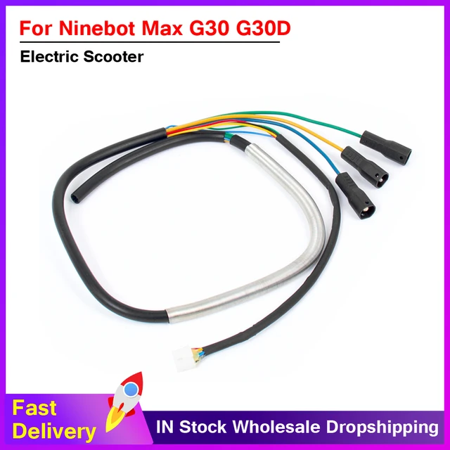 Engine Motor Wire Cable For Ninebot MAX G30 G30D G30LP Electric Scooter  KIckscooter Wheel Tyre Wire Line Cycling Accessories - AliExpress