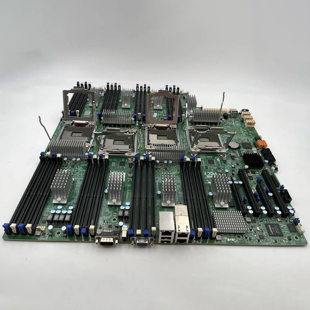 Server Motherboard Quad Socket R1 (LGA 2011) Supports Xeon Processor E7-4800 v4/v3 Family For Supermicro X10QBL-4