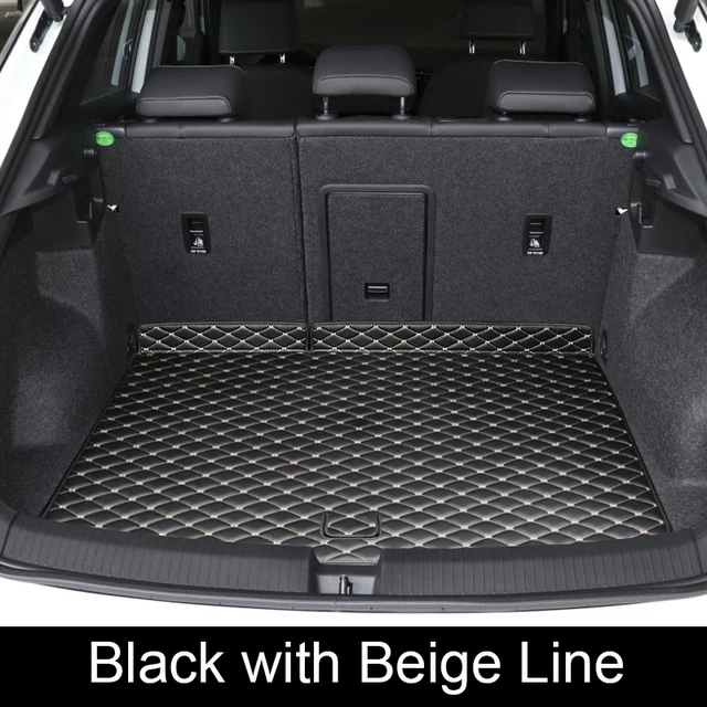 Tapis de Coffre de Voiture en Cuir Personnalisé, Couverture Complète,  Accessoire d'NikAutomobile, Antidérapant, Étanche, pour VW T ROC 2018-2020  - AliExpress