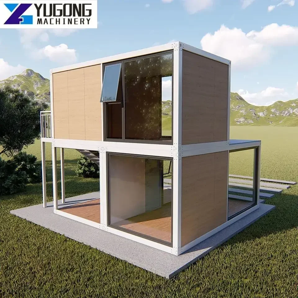 YG40FtFlatPackShippingContainerTwoBedroomPrefabContainer