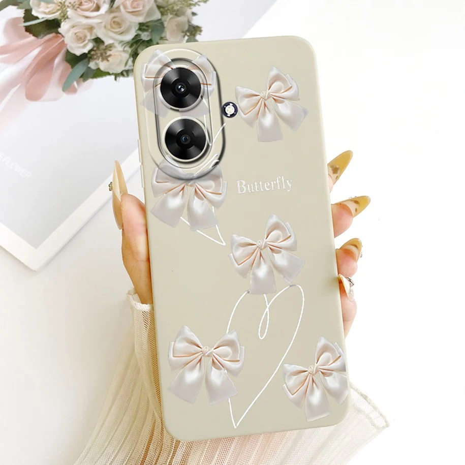 Fashion Flower Pretty Girls Soft Silicone Phone Cover