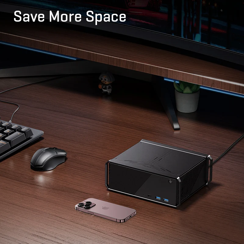 CHUWI CoreBox Gaming Mini PC Computer Intel Core i5-12450H 16GB