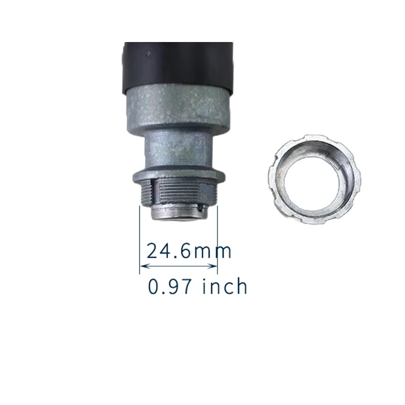 For EV and gas golf cart start power lock Universal electric four-wheeler key ignition switch 2 line 0.97in 2