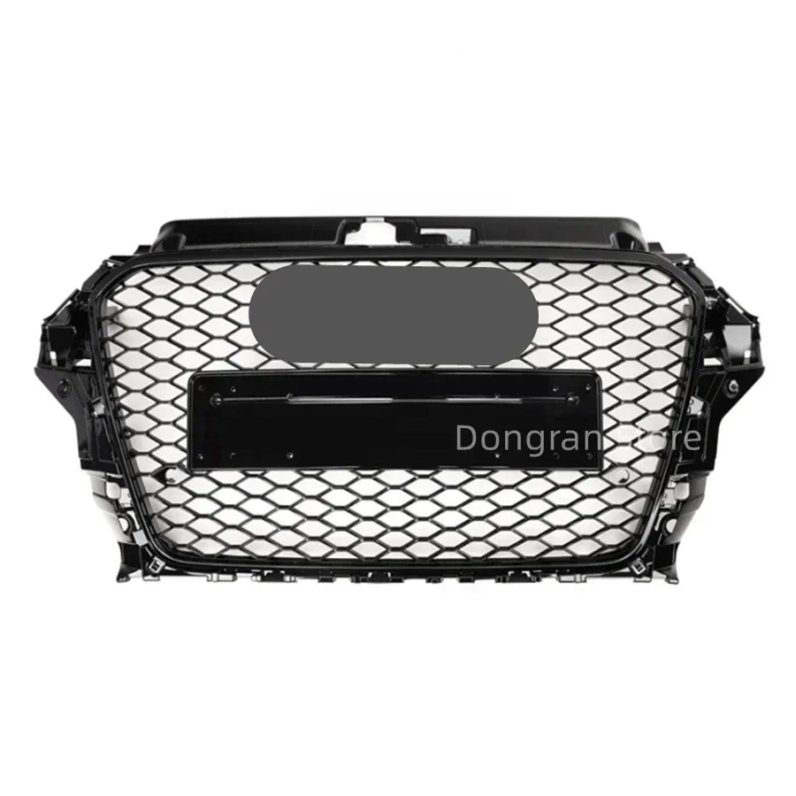 

Car Front Bumper Grille Grill for Audi RS3 for A3/S3 8V 2014 2015 2016（Refit for RS3 Style）Car Accessories tools