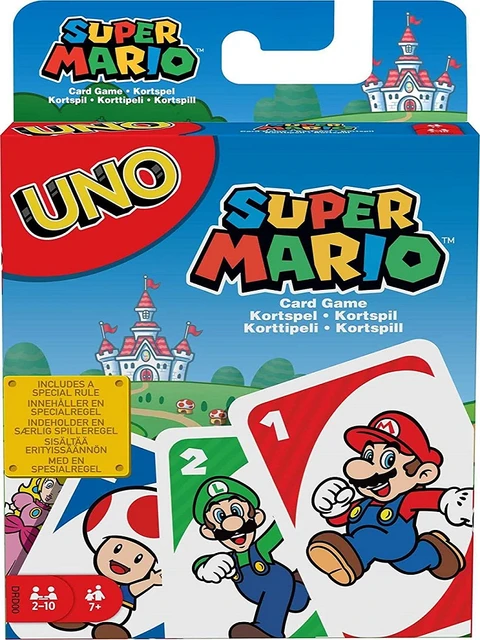 Complete Uno Super Mario Rules and Gameplay