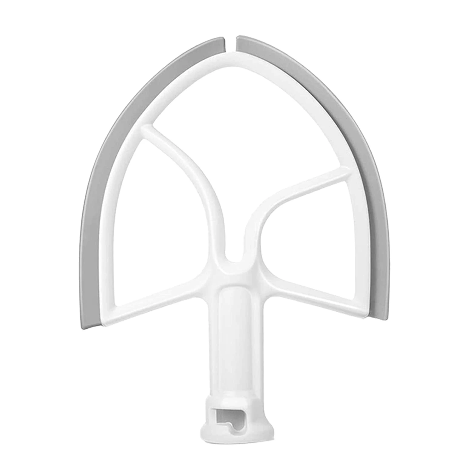

5QT Flat Beater for KitchenAid Stand Mixer Bowl Scraper Paddle Replacement Asseccories Attachments-K4SS 5K5SS 5&500 1Pcs