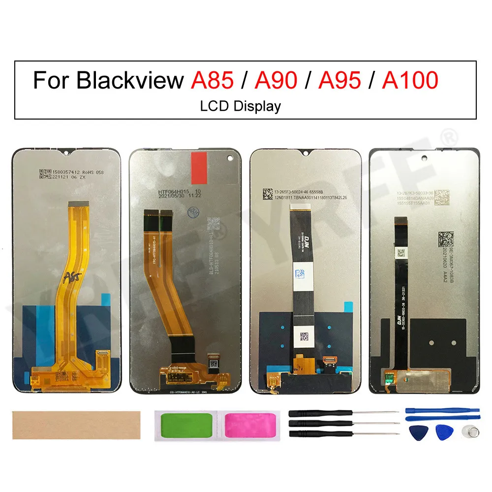 

LCD Screen For Blackview A85 A95 A100 A90 LCD Display Touch Screen Digitizer Assembly Phone Screens Replacement