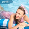 1PC Inflatable Float Hammock floaties for adults Perfect for Poolside Lounging This Summer Water Play Accessories Water Sports 3