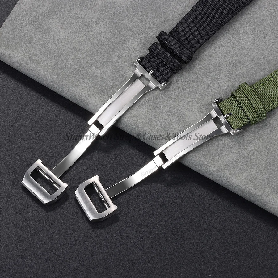 Watch buckle clasp Watch buckle 18mm Watch Buckle For IWC Pilot Mark Portuguese Stainless Steel Folding Clasp