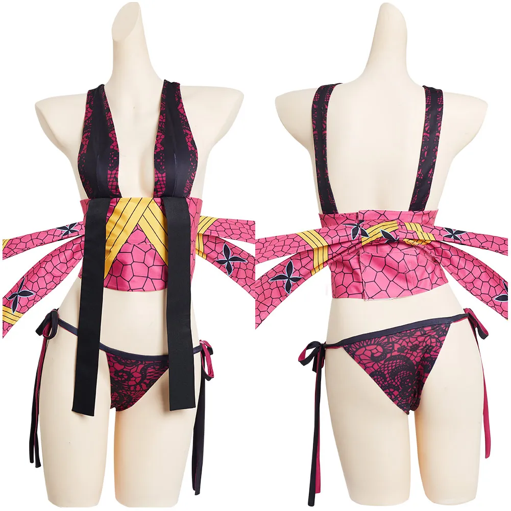 

Kimetsu No Yaiba Cosplay Daki Costume Outfits Adult Women Girls Dress Halloween Carnival Suit