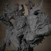Vesdra on Gorefang Miniatures Unpainted Miniatures for Tabletop and Role Playing Games Room Decoration 4