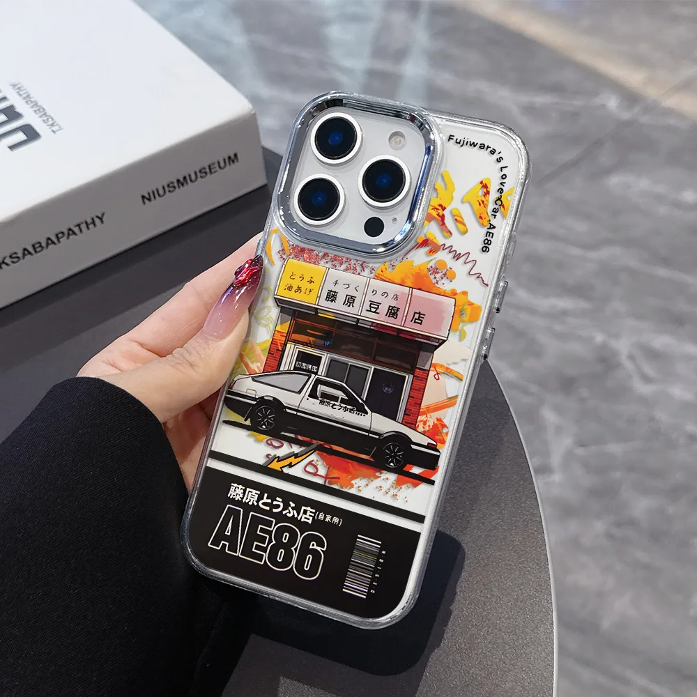 Anime-Inspired Transparent Soft Phone Case