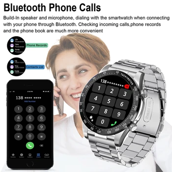 Smart Watches for men waterproof IP68 reloj inteligente hombre Bluetooth call Smart watch Sleep monitoring Exercise mode NFC 2