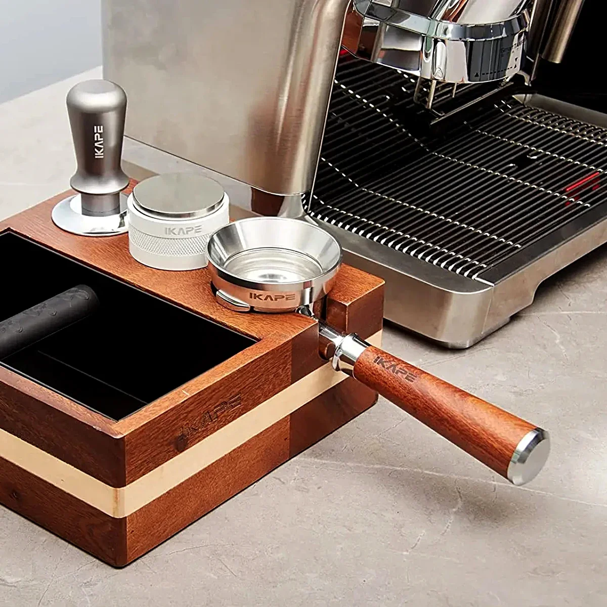 فلتر القهوة بدون قاع من IKAPE لـ Delonghi/Barsetto...