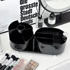 360 Rotating Makeup Organizer Spinning Cosmetic Storage Box for Vanity 3 Tier Skincare Makeup Brushes Holder Lipstick Container 3