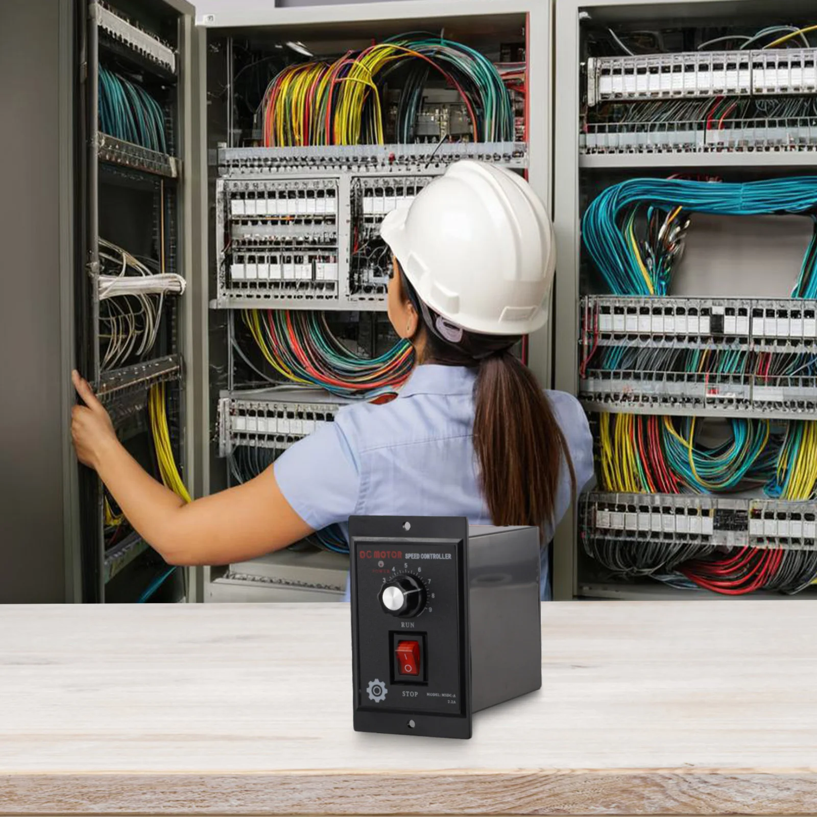 500W DC 모터 속도 컨트롤러, AC 110V-DC 90V 정방향 가역 레귤레이터, 50W 100W 120W 200W 300W 400W 부품에 적용 가능