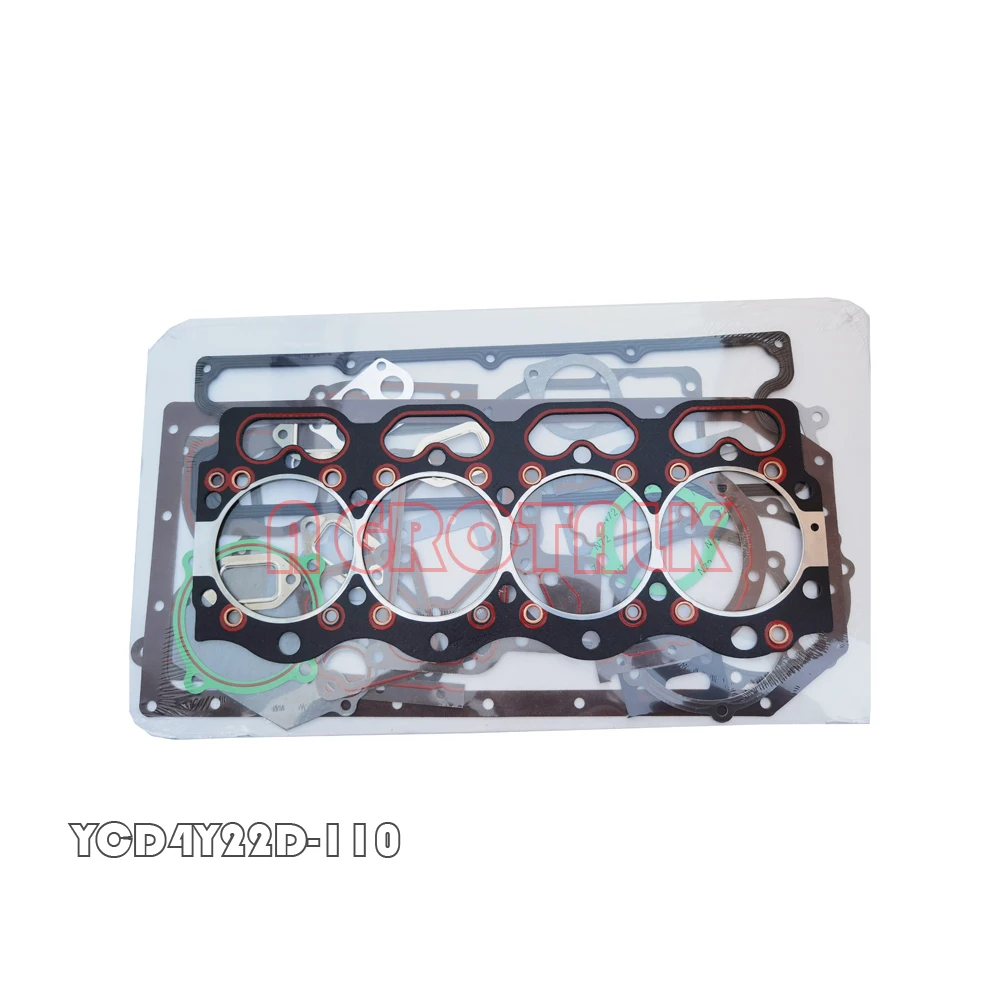 

530-1003051E + E0200-9000100A ... / , Gasket kit for Yuchai YC4E140-33 / YC4E140-20 / YCD4Y22D-110 / YCD4P22T-130 / YC4A90-T22