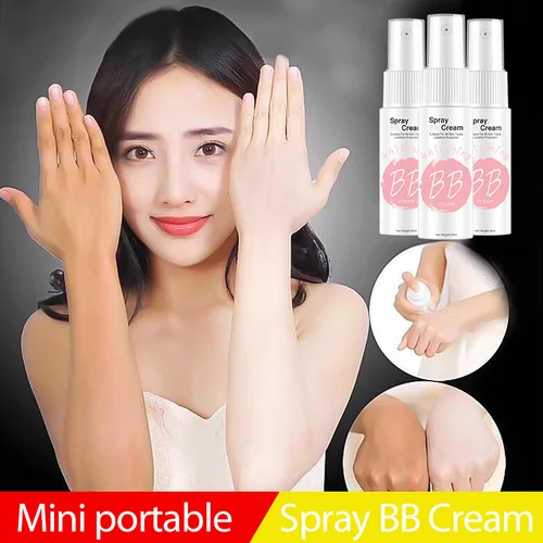 스프레이 BB 크림 컨실러, 브라이트닝 미백 모이스처라이징 베이스, 페이스 파운데이션 메이크업, 뷰티 스킨 케어, 한국 화장품, 20ml 2