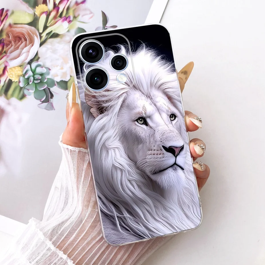 Colorful Flowers Painted Soft Slim Phone Case