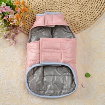 Double-sided Thicken Winter Dog Clothes Waterproof Comfortable Warm Pet Dog Jacket for Small Medium Dogs Vest Costumes 4