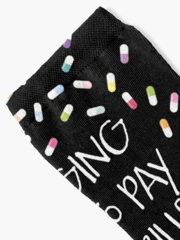 Slinging pills to pay the bills 2 Socks Socks female Sock Women Womens socks Socks Women