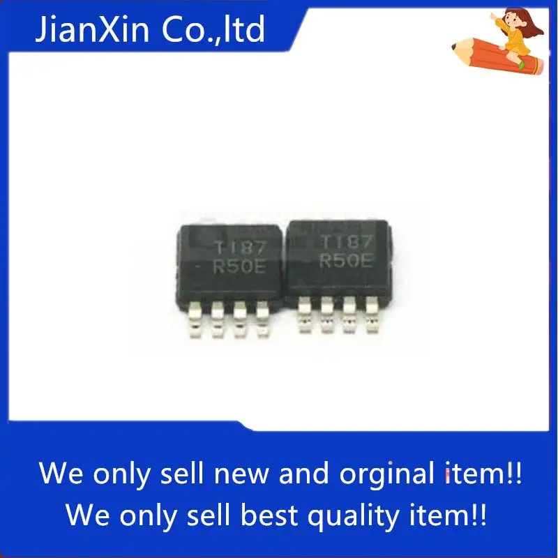 

10 шт., 100% оригинальный новый REF5045AIDGKR MSOP8 Silkscreen R50E, ссылка на напряжение